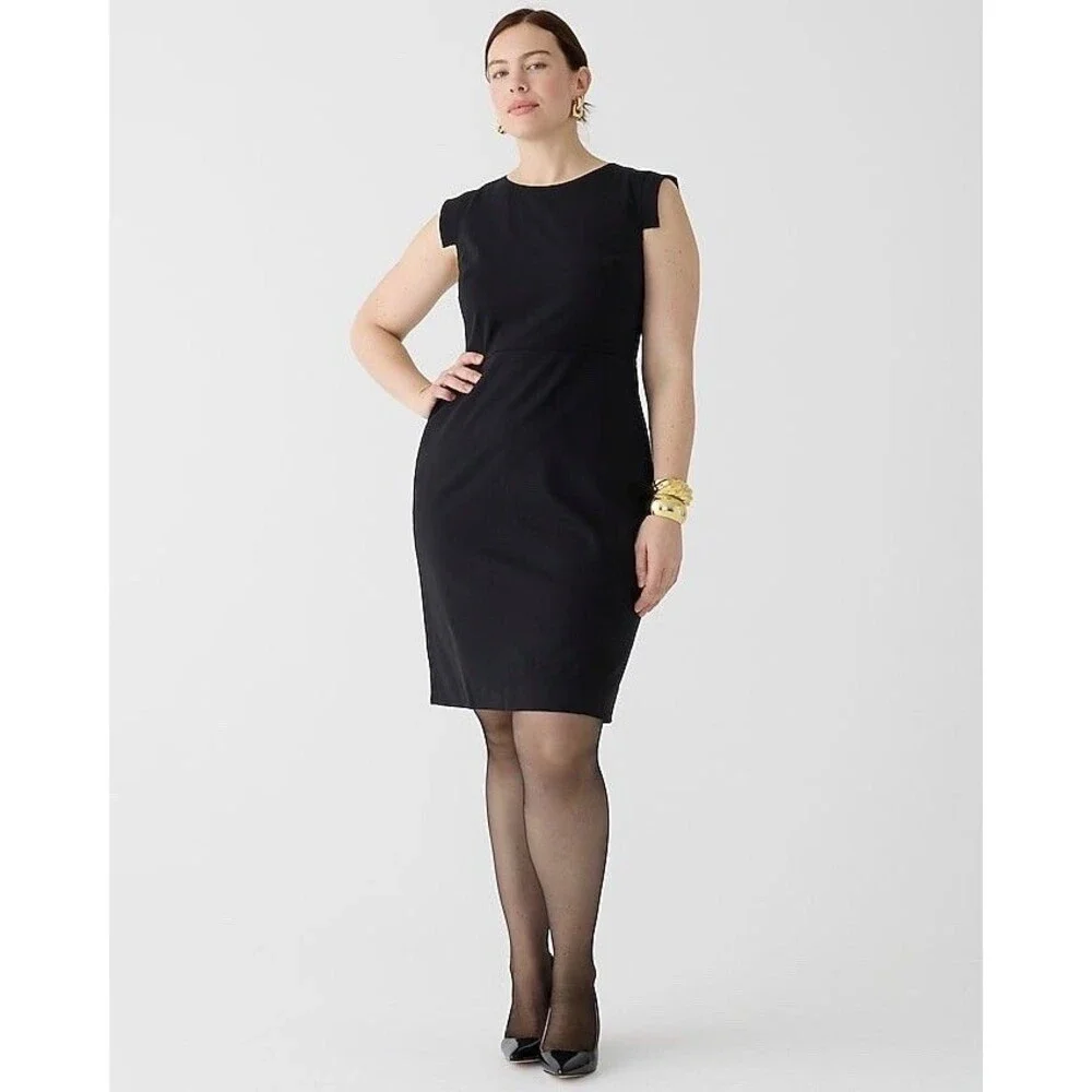 J.Crew Resume dress In Italian Stretch Wool NWT Size 4